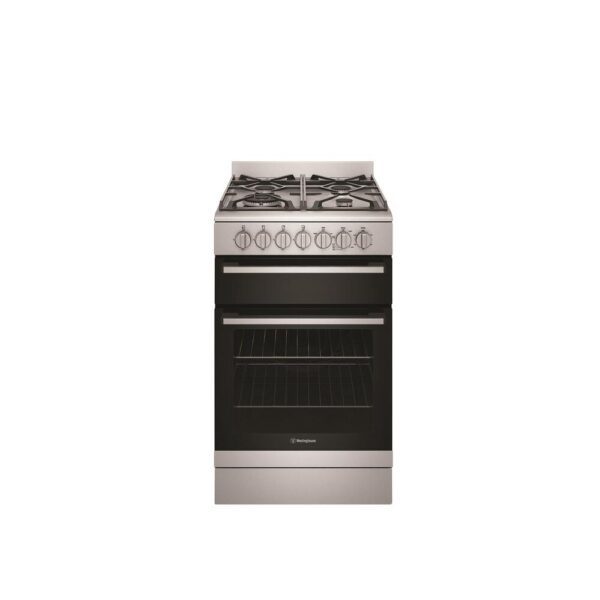 Dual Fuel Upright Cooker 54cm Elec Grill, FF Oven & Gas Burners With Wok S/S