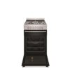 Dual Fuel Upright Cooker 60cm Seperate Grill 4 Burner Gas Hob With Wok S/S - Image 4