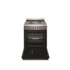 Dual Fuel Upright Cooker 60cm FF Oven, Air Fyer & Gas Burners With Wok Dark S/S - Image 4