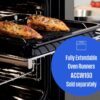 Electric Oven 60cm 5 Multifunction Seperate Grill Knob Controls S/S - Image 4