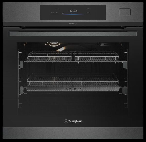 Electric Oven Built-In 60cm 19 MF, Air Fryer and Steam Roast Touchscreen Dark S/S