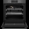 Electric Oven Built-In 60cm Pyrolytic 10 Multifunction Control Knob + AirFry + Steam Bake Dark S/S - Image 2