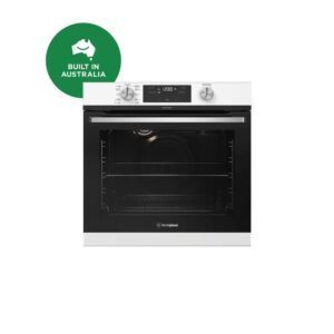 Electric Oven 60cm Pyrolytic 10 M/F Knob Controls White