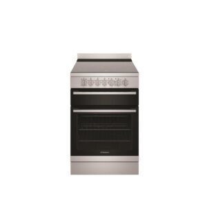 Electric Upright Cooker 60cm Seperate Grill 4 Zone Ceramic Cooktop S/S