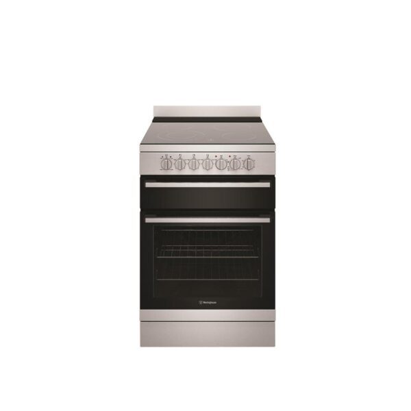 Electric Upright Cooker 60cm Seperate Grill 4 Zone Ceramic Cooktop S/S