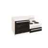 Electric Cooker Elevated 108cm LH Oven Seperate Grill 4 Zone White - Image 2