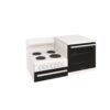Electric Cooker Elevated 108cm RH Oven Seperate Grill 4 Zone White - Image 2