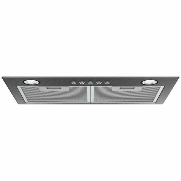 Integrated Rangehood 50cm 3 Speed Fan 690m3/h LED Dark S/S