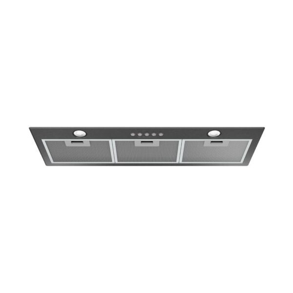 Integrated Rangehood 80cm 3 Speed Fan 750m3/h LED Dark S/S