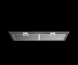 Integrated Rangehood 86cm 3 Speed Fan + Boost 800m3/h LED Dark S/S
