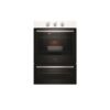Electric Wall Oven 60cm Fan Forced 120min Timer Seperate Grill Knob Controls White - Image 3