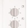 Electric Cooktop 60cm 4 Solid Elements White - Image 2