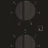 Electric Cooktop Ceramic 60cm 4 Zone Knob Controls Trimless Black - Image 2