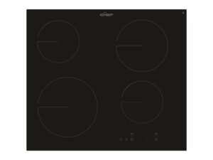 Electric Cooktop Ceramic 60cm 4 Zone Touch Controls Trimless Black