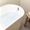 Arko 120 1500 FS Bath White Gloss With Smartfill Brushed Nickel - Image 3