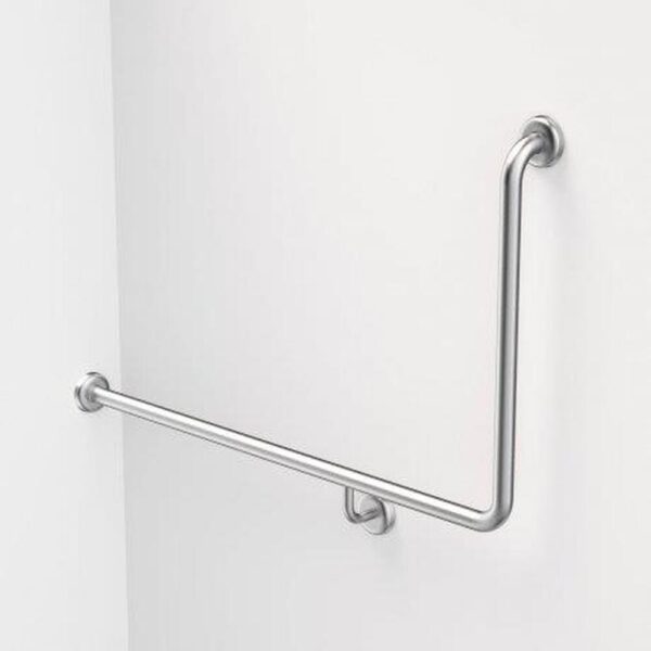 Virtu Comfort Grab Rail LH 90deg 1030x600mm