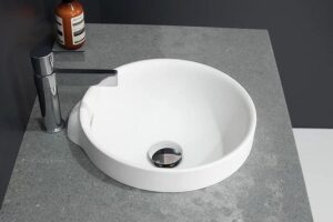 Luka Round Basin 320mm White Matte