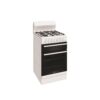 Gas Cooker 54cm Conventional Oven Seperate Grill 4 Burner Gas Hob White NG - Image 2