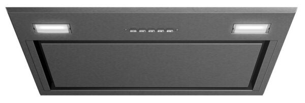 Integrated Rangehood 52cm 3 Speed Fan + Boost 680m3/h LED Dark S/S