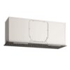 Integrated Rangehood 86cm 3 Speed Fan+Boost 830m3/h LED Dark S/S - Image 3