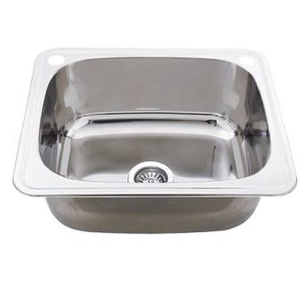 Classic 35 Litre SS Inset Tub 555x455x220mm 2TH