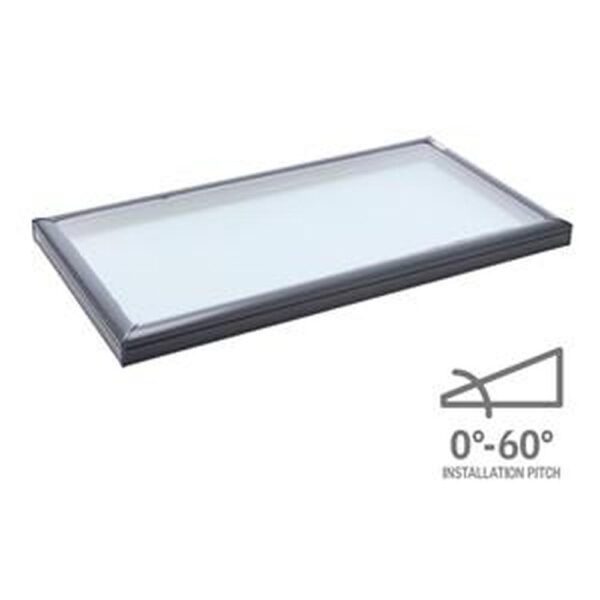 Flat Roof Skylight Non-Opening 460x870mm NO FLASHINGS