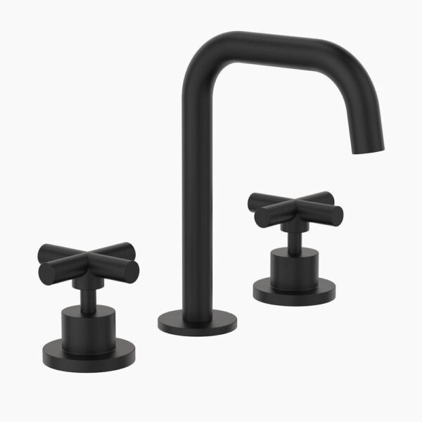 Cross Basin Set Matte Black