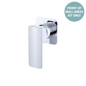 Tono Shower Mixer Small Square Plate Chrome Trim Kit ONLY