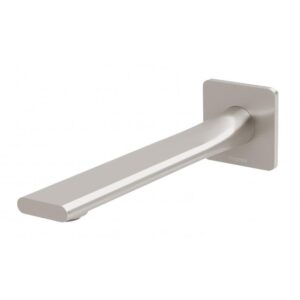 Teel Wall Bath Outlet 200mm Brushed Nickel
