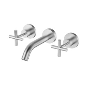 PLNZ Bath Set Brushed Nickel