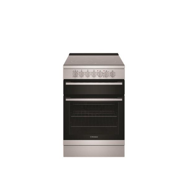 Electric Upright Cooker 60cm Seperate Grill 4 Zone Ceramic Cooktop S/S