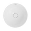 Reba Luxe Above Counter Basin With Overflow Matte White - Image 2