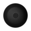 Reba Luxe Above Counter Basin With Overflow Matte Black - Image 2