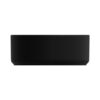 Reba Luxe Above Counter Basin With Overflow Matte Black - Image 3