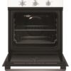 Electric Oven Built-In 60cm FF 5 MF Hardwired Knob Controls White - Image 2