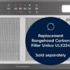 Integrated Rangehood 86cm 3 Speed Fan + Boost 800m3/h LED Dark S/S - Image 4