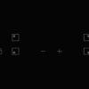 Induction Cooktop 60cm 4 Zone Touch Controls Power Boost Black - Image 2