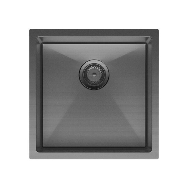 Hana 32L Single Bowl Sink Carbon Metal 450 x 450 x 200
