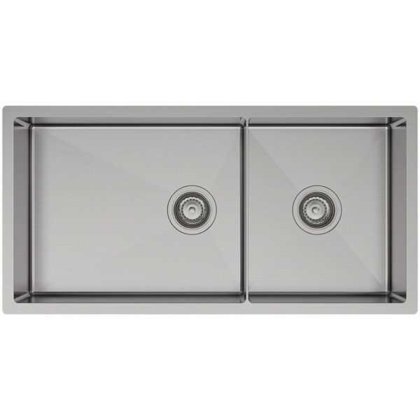 Hana 40/27L Double Bowl Kitchen Sink 892 x 450 x 200mm