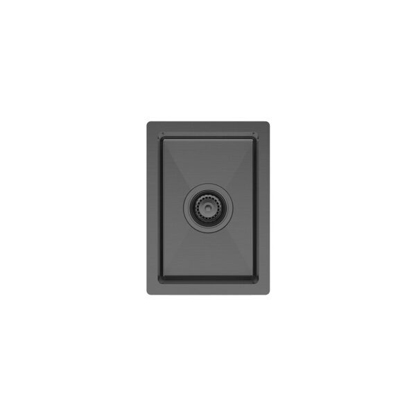 Hana 10L Single Sink 382x272x150mm Carbon Metal