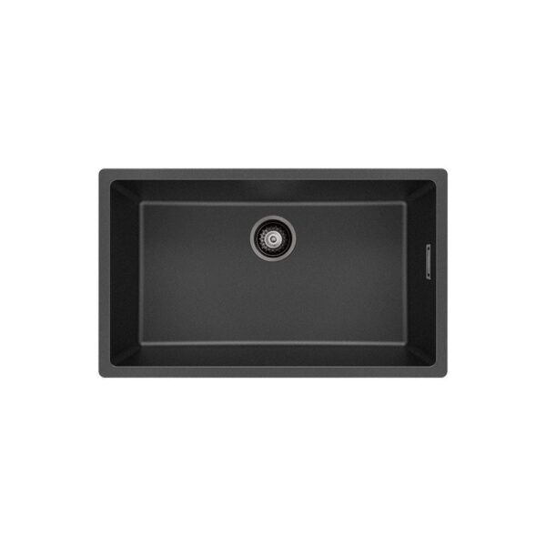 Kuro Single Bowl Kitchen Sink 53L 750 x 450 x 190 Granite