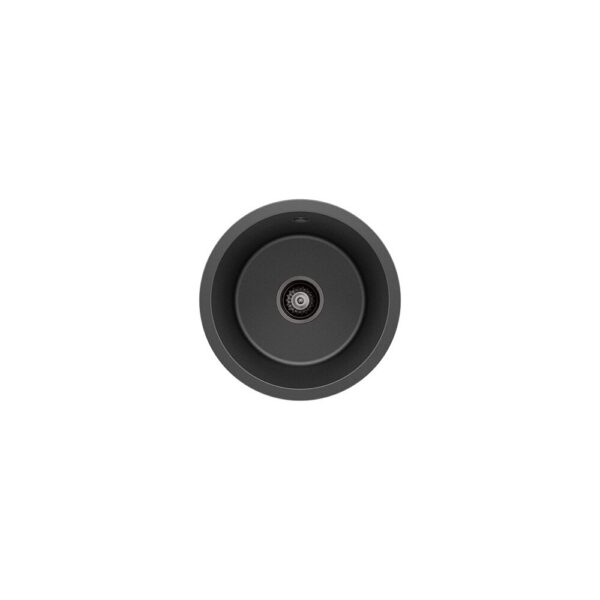 Kuro Single Bowl Round Sink Granite 22L
