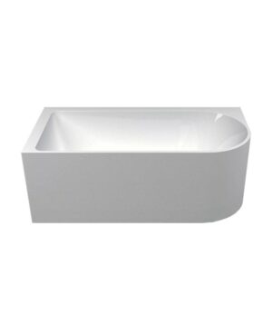 Plati 110 1500 Right Corner Bath With Overflow