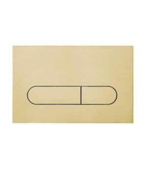 Inwall Series 500 Rectangle Flush Plate Brushed Gold