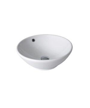 Syros 435 Ceramic Basin Above Counter 435mm 0TH OF White