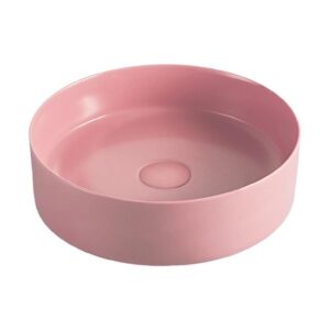 Reba Above Counter Basin 360mm NTH Industrial Pink