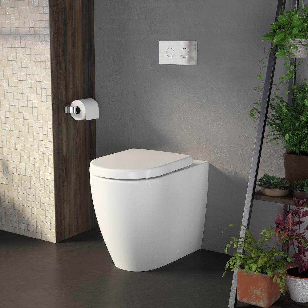 Urbane II CleanFlush Invisi II Suite WF Vogue Soft Close White - Image 2
