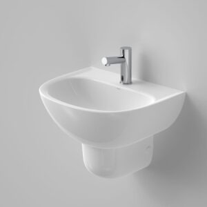 Care 500 Wall Basin NOF White 1TH