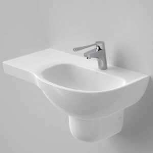 Care 700 Wall Basin LH Shelf 1TH