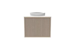 Clifton Mini WH Vanity 470 Centre DU Top Matte